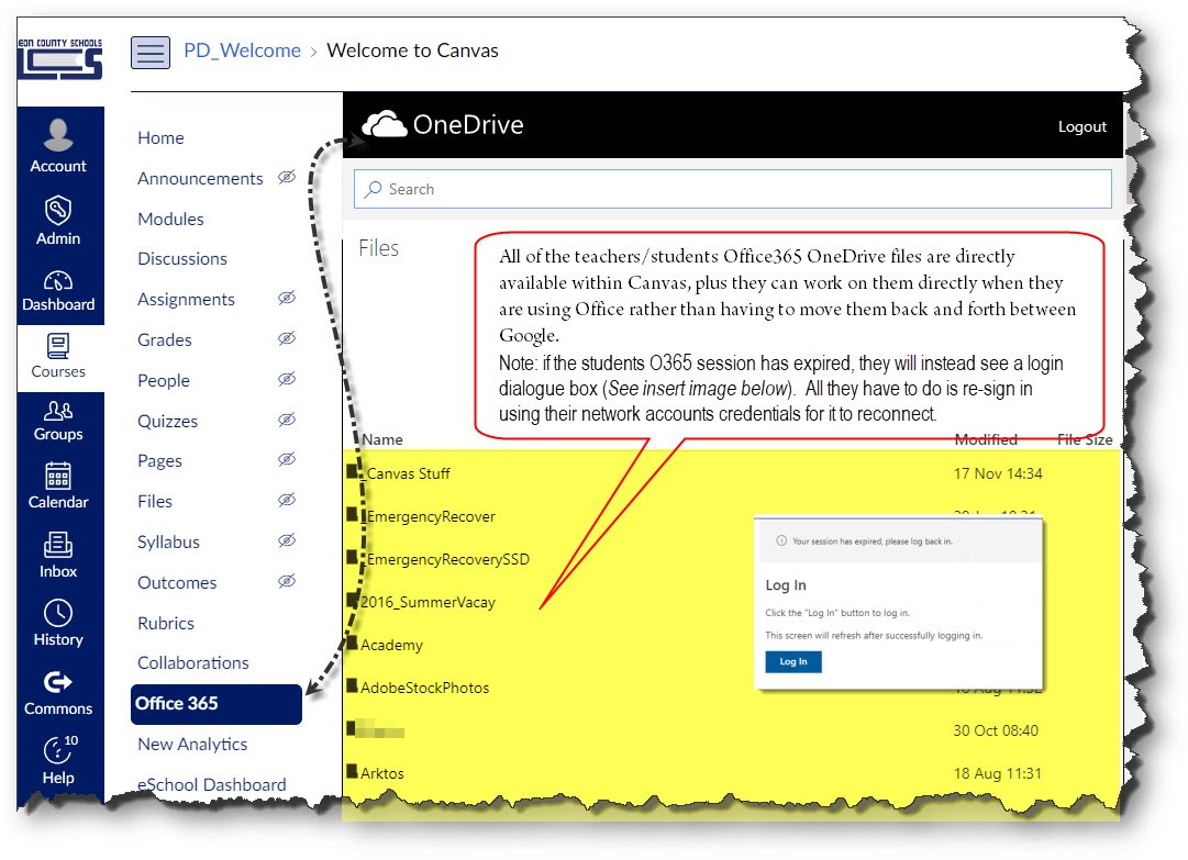 Canvas O365
